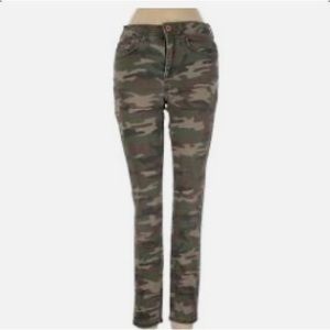 Forever 21 Camouflage Push Up Jeans